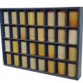 Fuller's cylindrical slide ruler cans cabinet  - 1