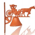 Repro cast iron wall bell - 1