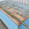 Antique blanket chest, original color  - 3