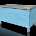 Antique blanket chest, original color  - 1