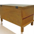 Antique v blanket chest, v box  - 6