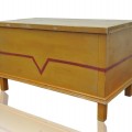 Antique v blanket chest, v box  - 1