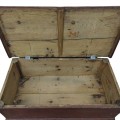 Forged nails pine blanket chest, original color  - 3