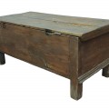 Forged nails pine blanket chest, original color  - 4