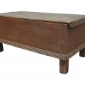 Forged nails pine blanket chest, original color  - 1