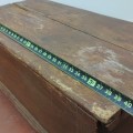 Forged nails pine blanket chest, original color  - 7
