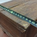 Forged nails pine blanket chest, original color  - 8