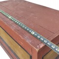 Coffre à couverture décoré de caissons, couleurs d'origine, début 20e siècle  - 5