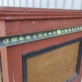 Coffre à couverture décoré de caissons, couleurs d'origine, début 20e siècle  - 7