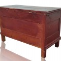 Antique blanket chest, original color  - 6