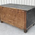 Coffre à couvertures, clous carrés et couleur d'origine  - 6