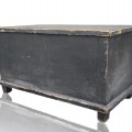 Coffre à couvertures, clous carrés et couleur d'origine  - 1