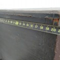 Antique blanket pine chest, original color  - 5
