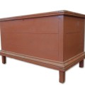 Antique blanket chest, box  - 1