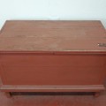 Antique blanket chest, box  - 7