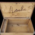 Antique blanket chest, box  - 2