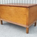 Antique blanket chest, box  - 7