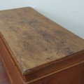 Antique blanket box, square nails  - 3