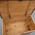 Pine antique box - 3