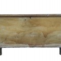Antique blanket pine box, square nails assembly  - 2