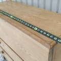 Antique pine chest of drawers - 3