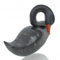 Painted wooden duck decor - 2