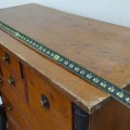 Commode à chapeau antique en frêne, bureau de chambre à coucher  - 4