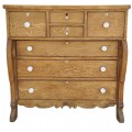 Antique bonnet chest of drawers  - 3