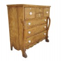 Antique bonnet chest of drawers  - 5
