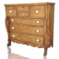 Antique bonnet chest of drawers  - 1