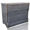 Antique 3 drawers chest of drawers - 1
