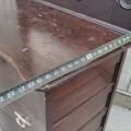 Commode antique, bureau miroir  - 5