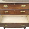 Commode antique en chêne, bureau  - 3