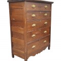 Commode antique en chêne, bureau  - 4
