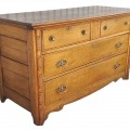 Antique oak chest of drawers  - 4