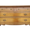 Antique oak chest of drawers  - 5