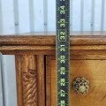 Antique oak chest of drawers  - 6