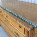 Antique oak chest of drawers  - 8