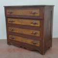 Commode antique en pin  - 7