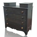Antique pine chest of drawers  - 1