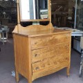 Commode de chambre à coucher, bureau miroir - 3