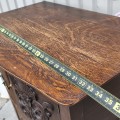Antique oak chest of drawers - 6