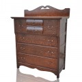 Hardwood bedroom dresser - 1
