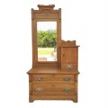 Antique oak chest of drawers  - 3