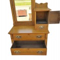 Antique oak chest of drawers  - 4