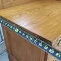 Antique oak chest of drawers  - 5