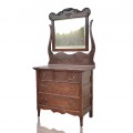 Antique dresser with mirror - 1
