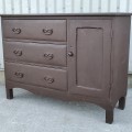 Commode en pin, bureau pour chambre à coucher  - 8