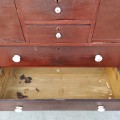 Antique pine bonnet chest of drawers  - 3