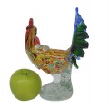 Coq en verre soufflé, vaisselle de collection  - 2
